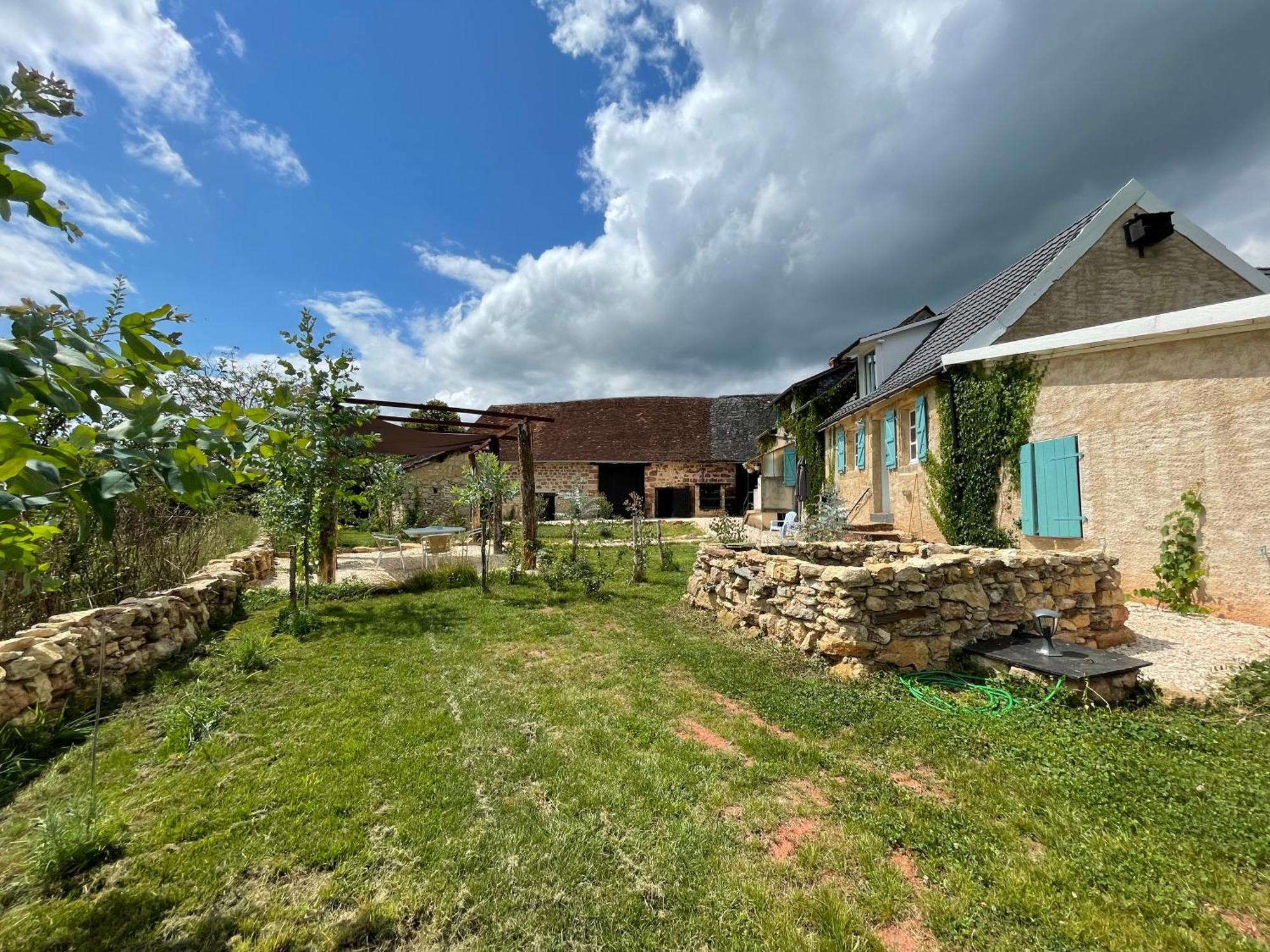 Villa La Belle Petite Ferme Rosiers De Julliac 19350 Le Bos Exterior foto